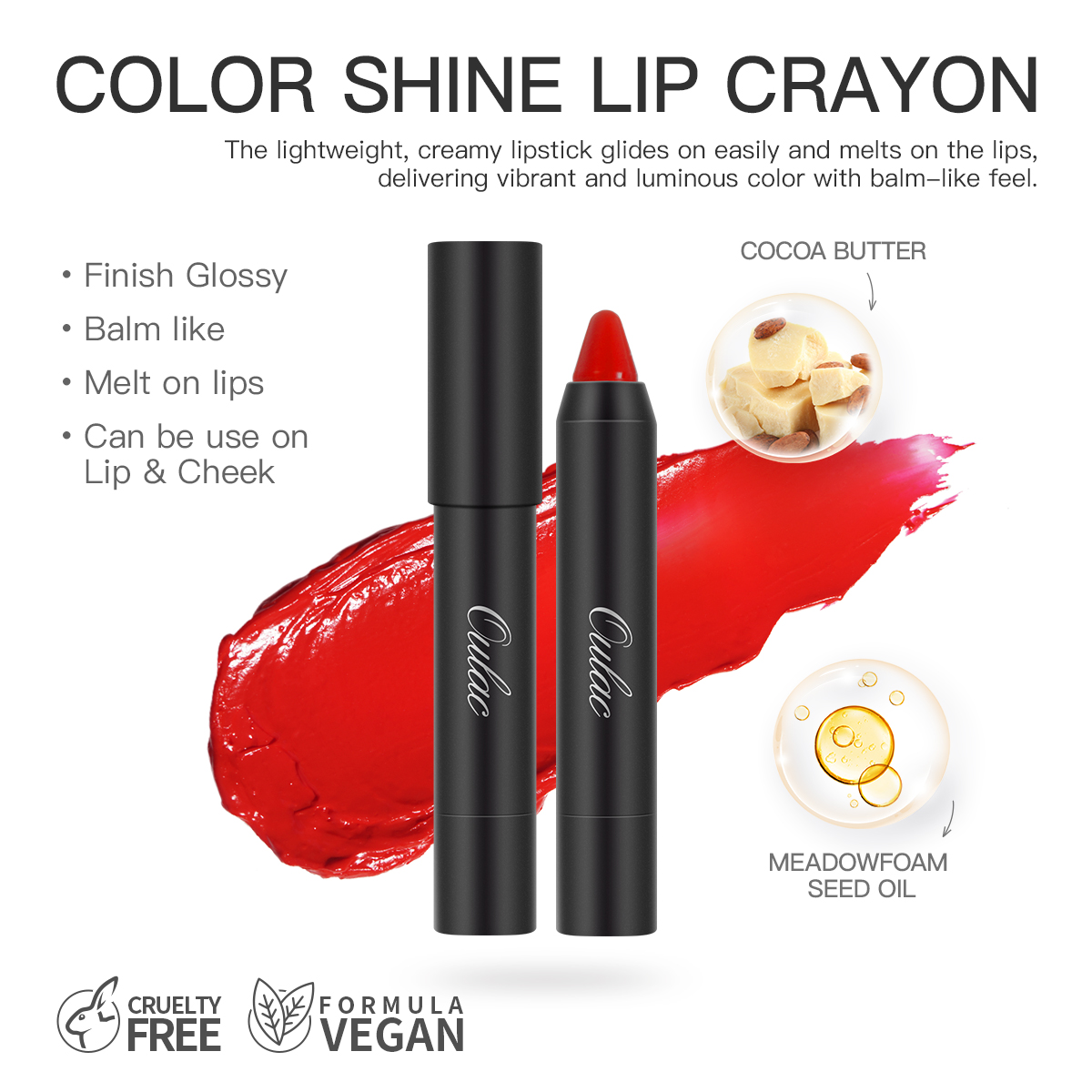 02 Color Shine Lip Crayon Element 1200X1200 02 Color Shine Lip Crayon Element 1200X1200