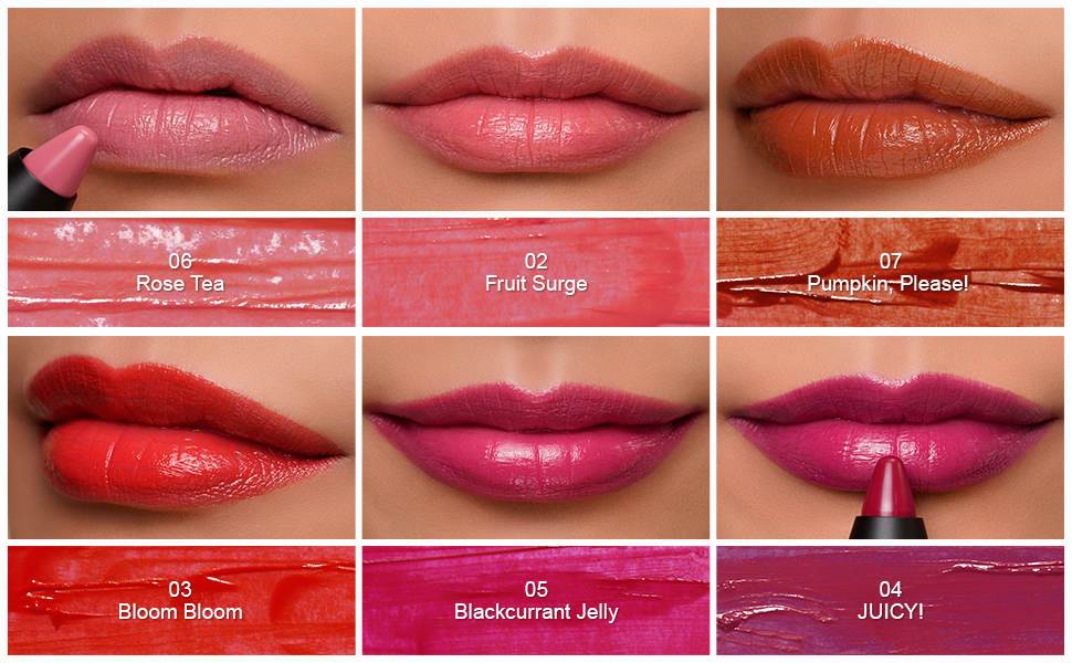 02 Color Shine Lip Crayon Makeup show 970X600 02 Color Shine Lip Crayon Makeup show 970X600