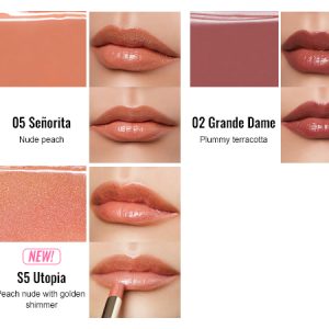02 (Mb）Moisture Shine Tinted Lipstick-05 Lips Swatch-04 Nude_Brown-600×450