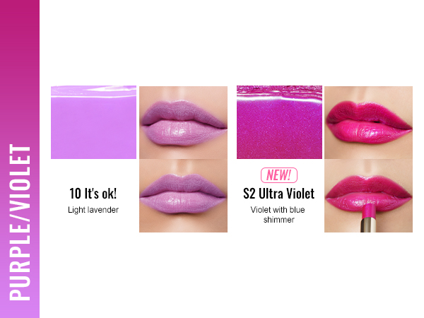 02 (Mb）Moisture Shine Tinted Lipstick-05 Lips Swatch-05 Purple_Violet-600×450