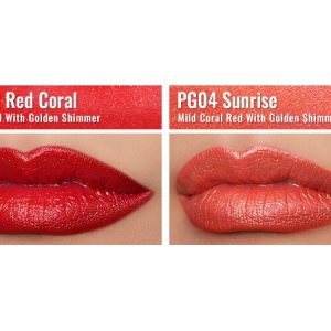 02 (Moblie) Infinity Moisture Shine Lipstick-03-Face Swatch-02-Red _ Orange-(600×450)