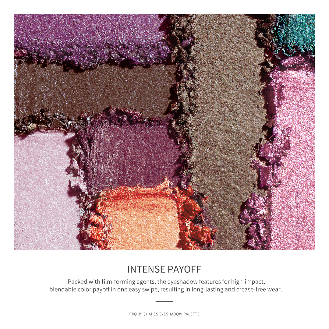 02 Pro 39 Shades Eyeshadow Palette Intense Payoff 1080X1080 20210114 02 Pro 39 Shades Eyeshadow Palette Intense Payoff 1080X1080 20210114