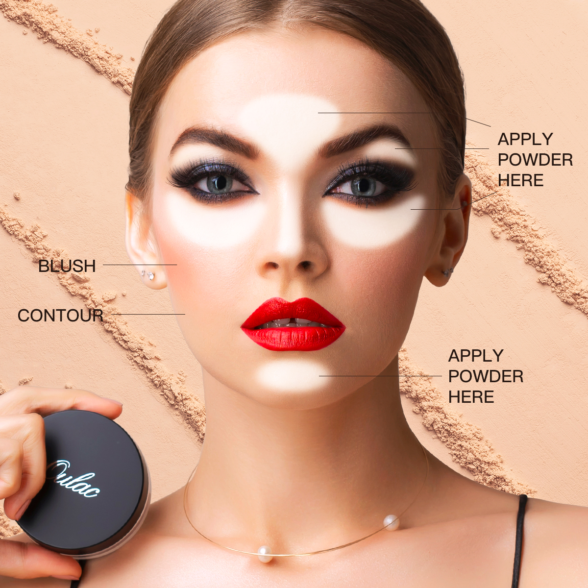 02 Pro Misty Filter Loose Powder Window use