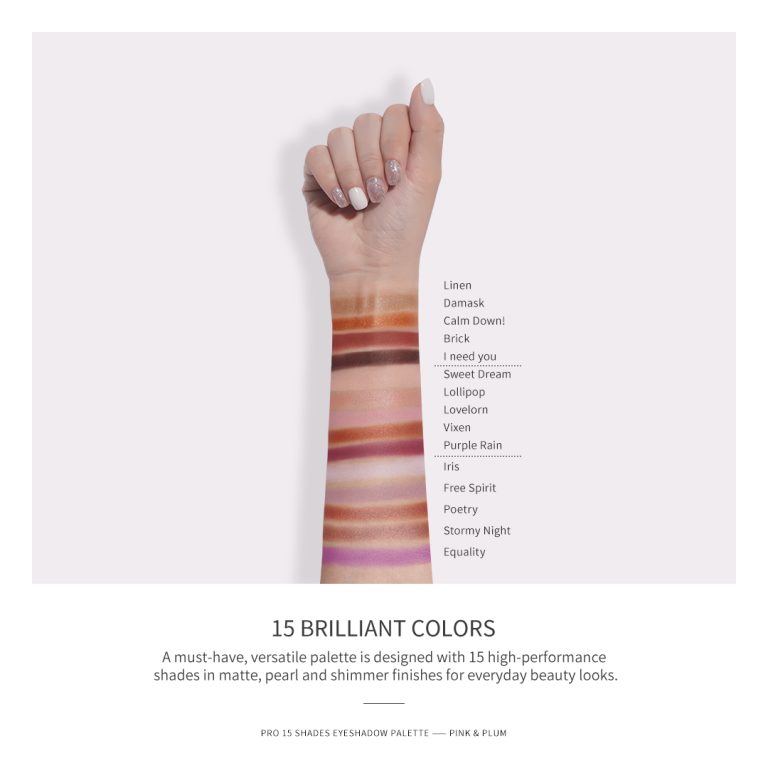 02 Pro_15_Shades_Eyeshadow_Palette_Pink _Plum 1080X1080 20210116