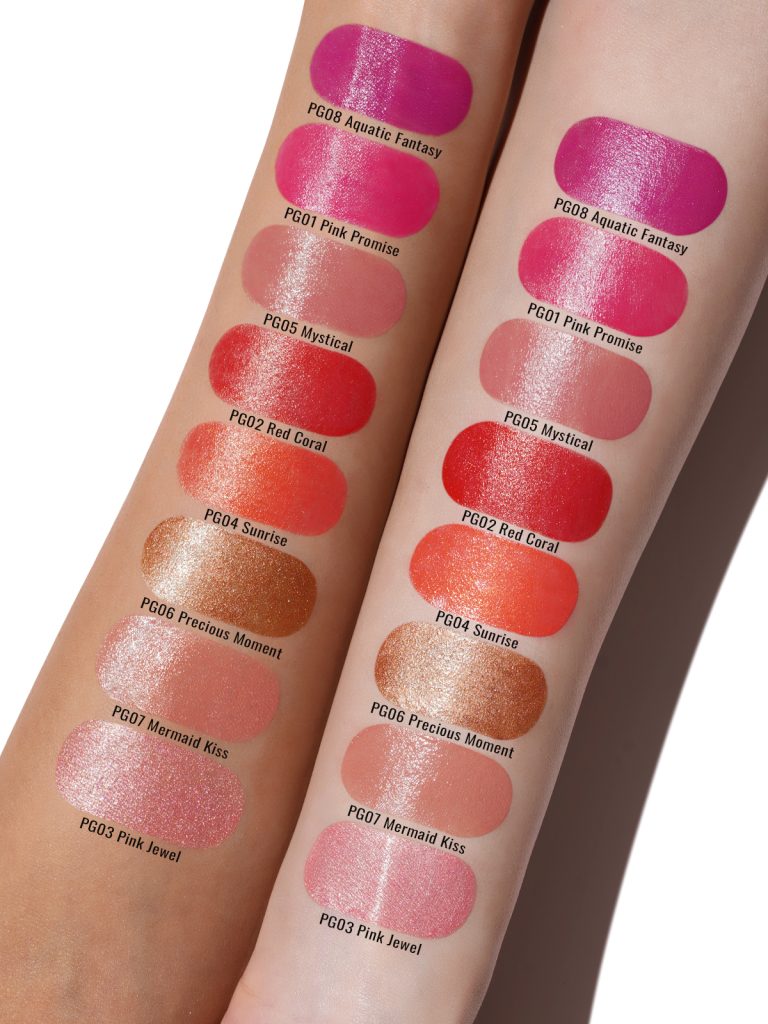02 (Sh) Infinity Moisture Shine Lipstick-Arm Swatch-1200X1600