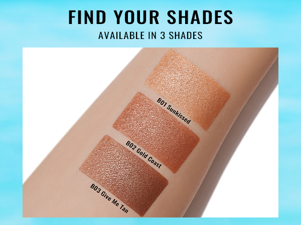 02 Sunkissed Bronzer-A+-05 Face Swatch-01 Arm Swatch-600×450
