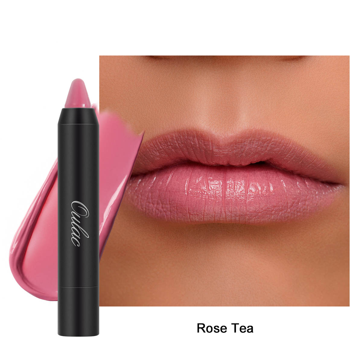 03 Color Shine Lip Crayon-Rose Tea-Windows 03 Color Shine Lip Crayon-Rose Tea-Windows