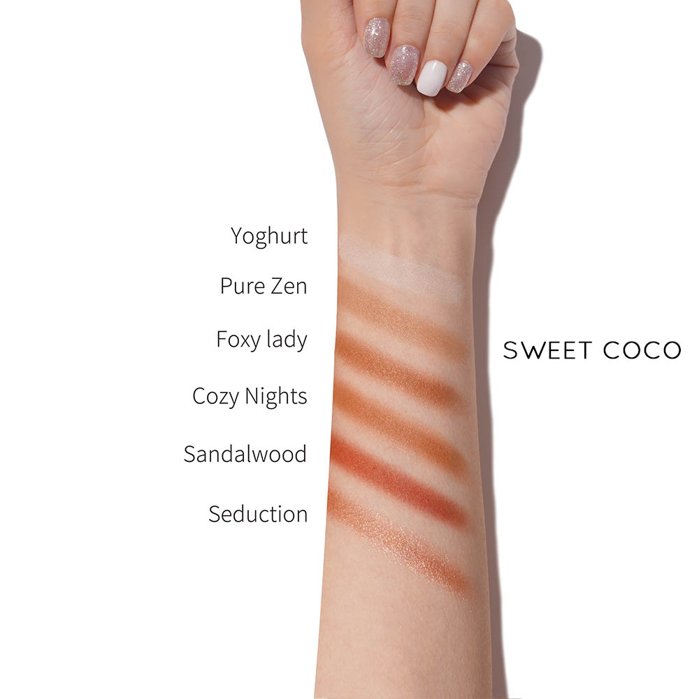 04 6-Shades-eyeshadow-Palette-swatch-Sweet-Coco-1000×1000 04 6-Shades-eyeshadow-Palette-swatch-Sweet-Coco-1000×1000