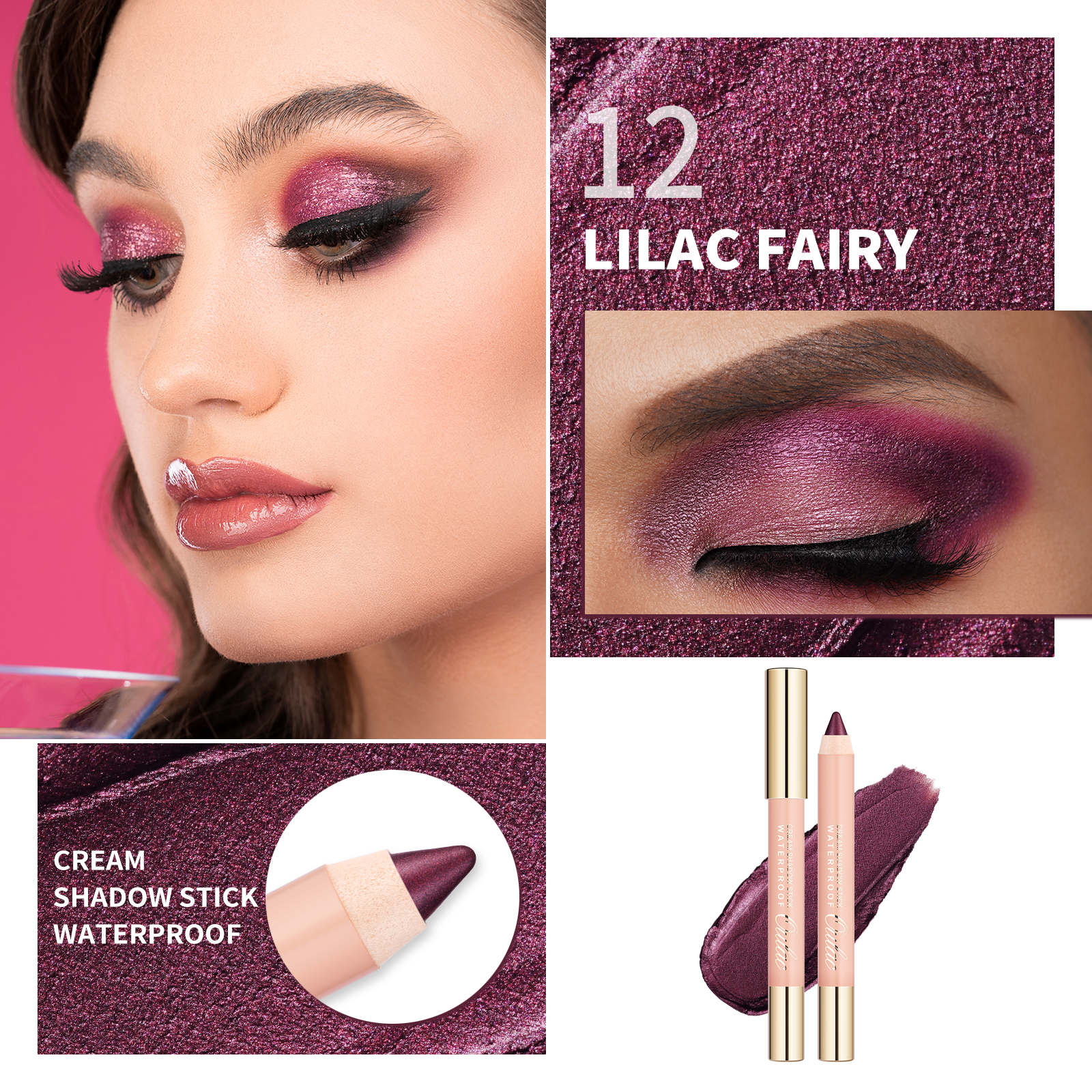 04 Cream Shadow Stick Waterproof-12 Lilac Fairy-Feature-1600X1600 04 Cream Shadow Stick Waterproof-12 Lilac Fairy-Feature-1600X1600