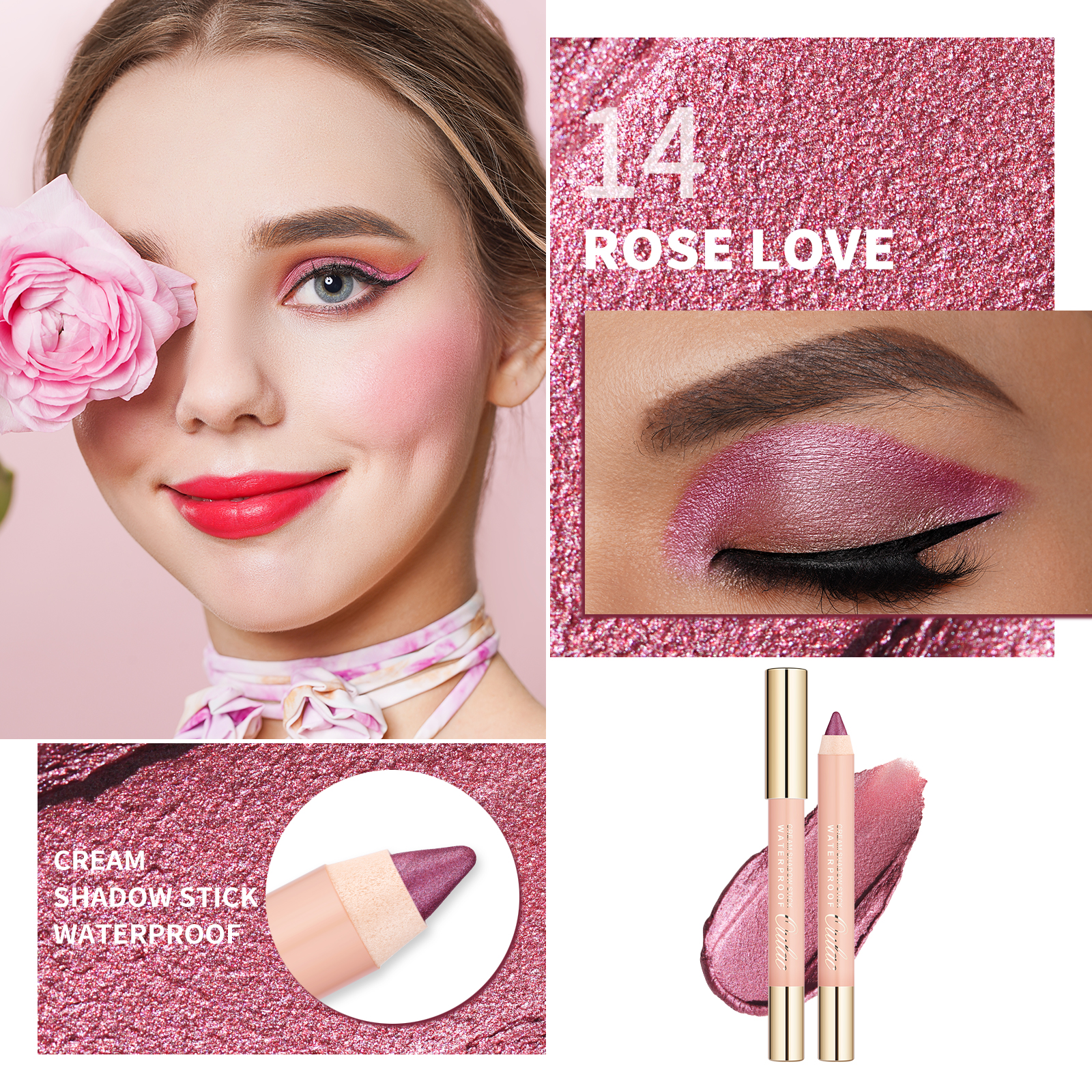 04 Cream Shadow Stick Waterproof-14 Rose Love-Feature-1600X1600 04 Cream Shadow Stick Waterproof-14 Rose Love-Feature-1600X1600