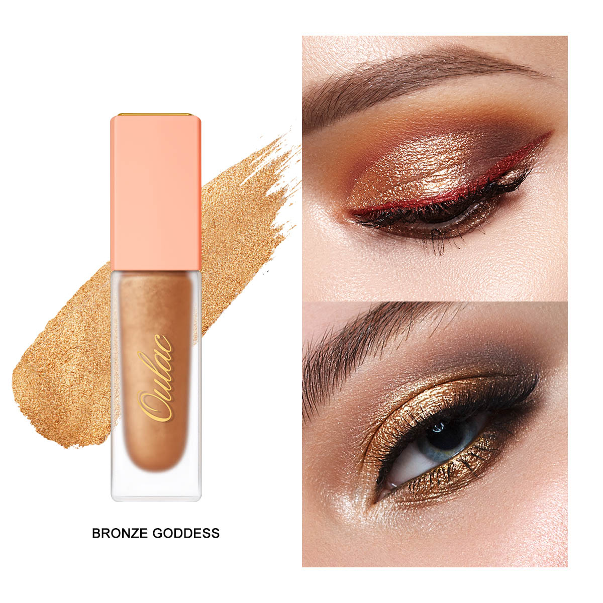 04 Metallic Liquid Shadow 32 Bronze Goddess Product Color Chart Face Swatch 1200X1200