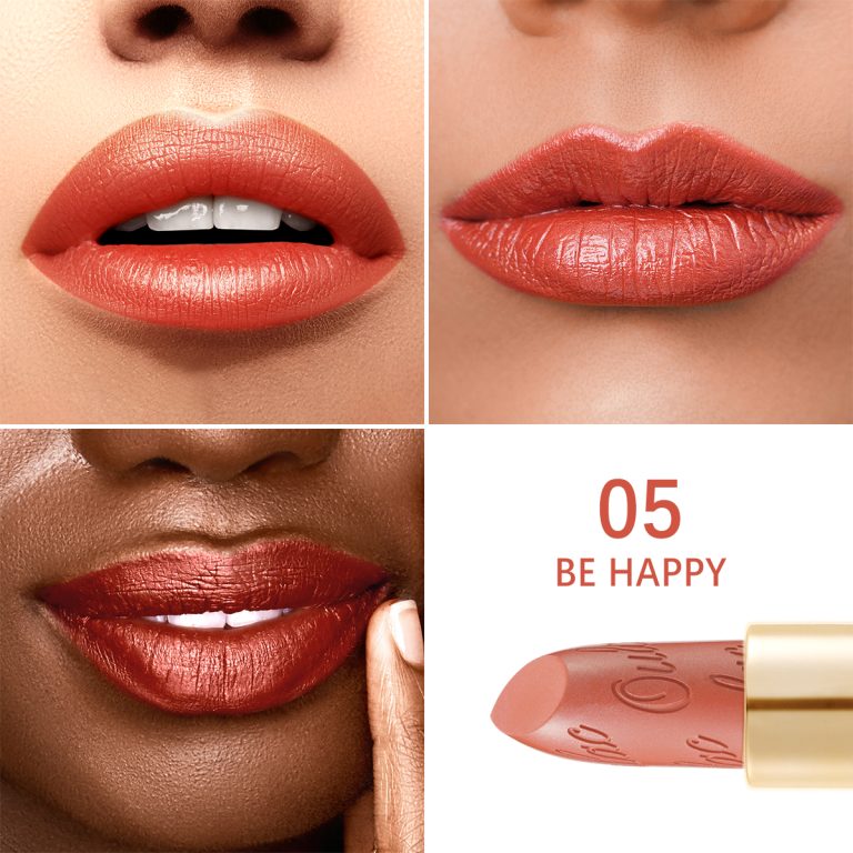 04 Metallic Shine Lipstick 05 Be Happy Product Face Swatch 1200X1200 (2)