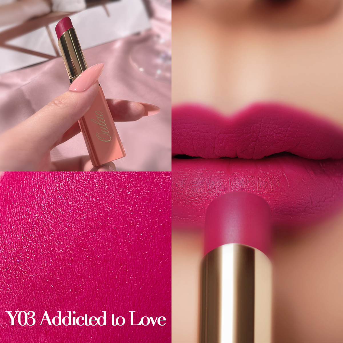 04 Velvet-Matte-Lipstick-Y03-Addicted-to-Love-Product-Scene-Texture-Mode
