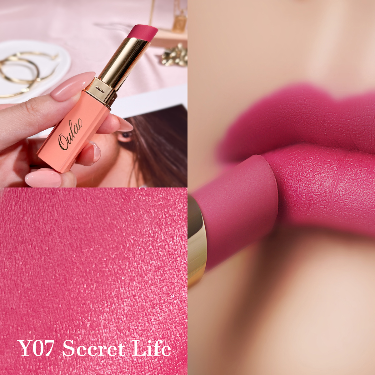 04 Velvet-Matte-Lipstick-Y07-Secret-Life-Product-Scene-Texture-Model