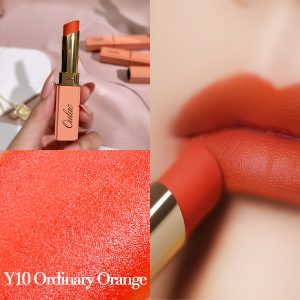 04 Velvet-Matte-Lipstick-Y10-Ordinary-Orange-Product-Scene-Texture-Model