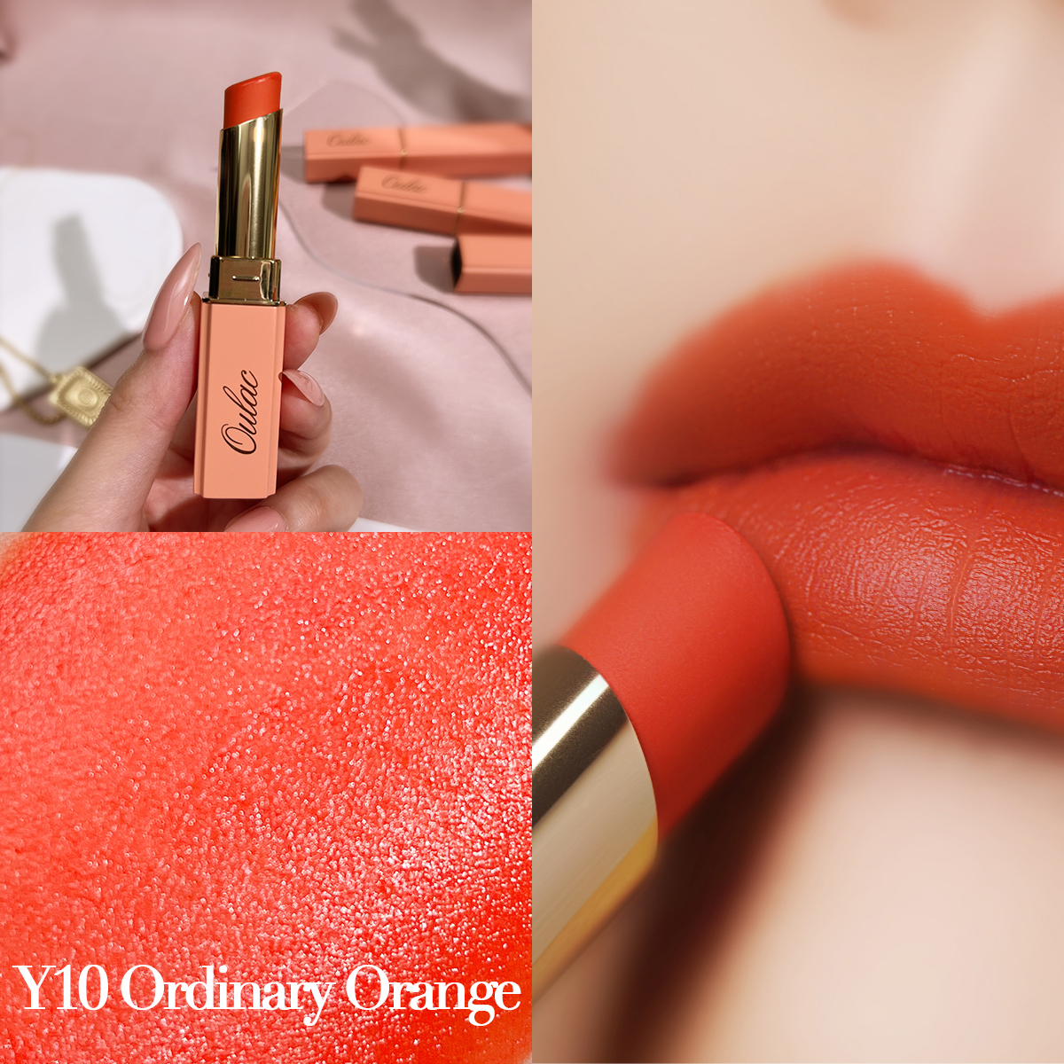 04 Velvet-Matte-Lipstick-Y10-Ordinary-Orange-Product-Scene-Texture-Model