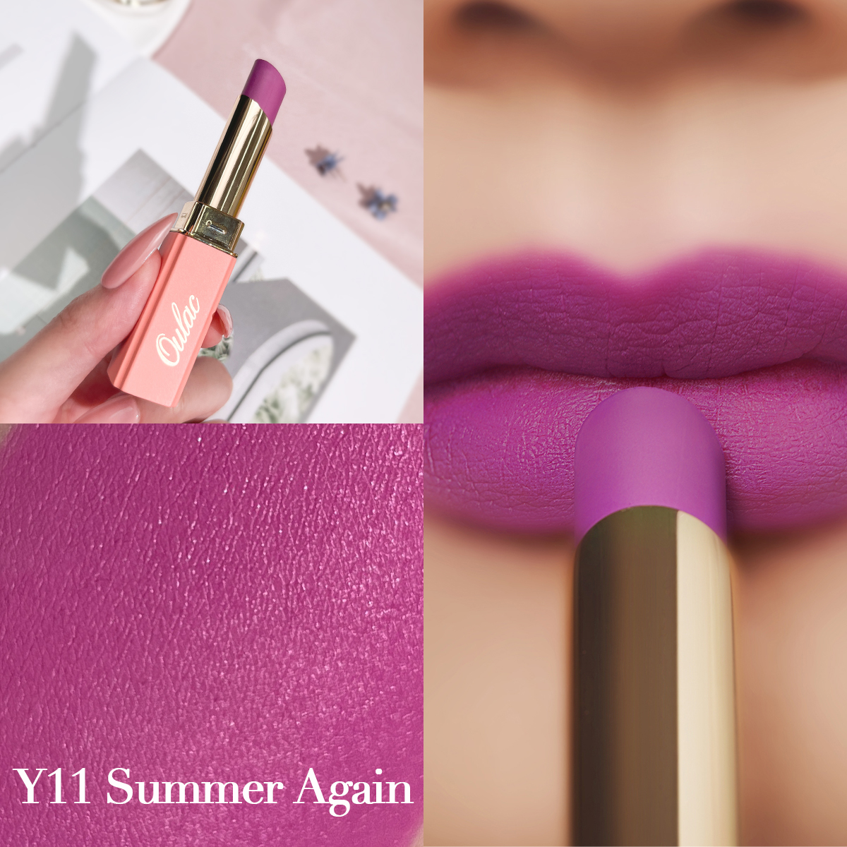 04 Velvet-Matte-Lipstick-Y11-Summer-Again-Product-Scene-Texture-Model