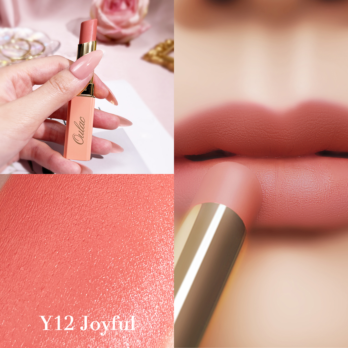 04 Velvet-Matte-Lipstick-Y12-Joyful-Product-Scene-Texture-Model