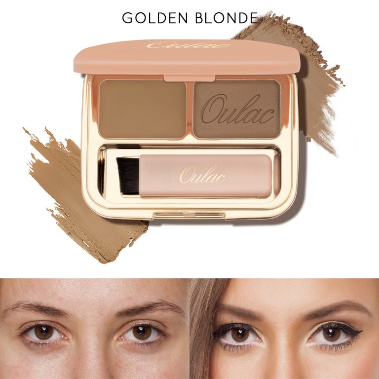 05 Brow _ Eye Perfect Finishing Compact Golden Blonde BEFORE AFTER 1200X1200