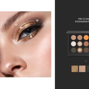 05 Pro 15 Shades Eyeshadow Palette Bronze-Olive 1920X594 20210116