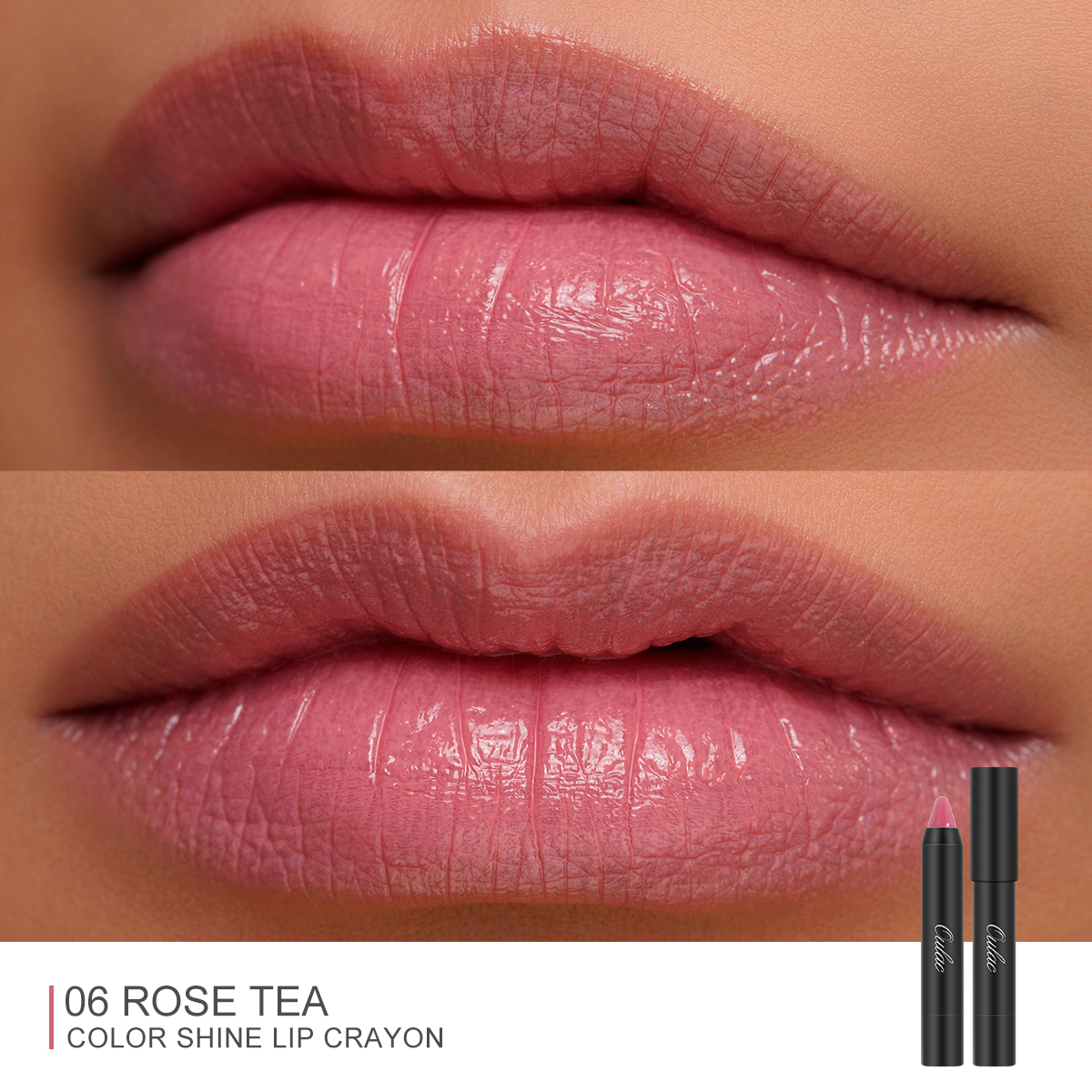 05 Pro Color Shine Lip Crayon 06 Rose Tea 04 Showcase 1200X1200 05 Pro Color Shine Lip Crayon 06 Rose Tea 04 Showcase 1200X1200
