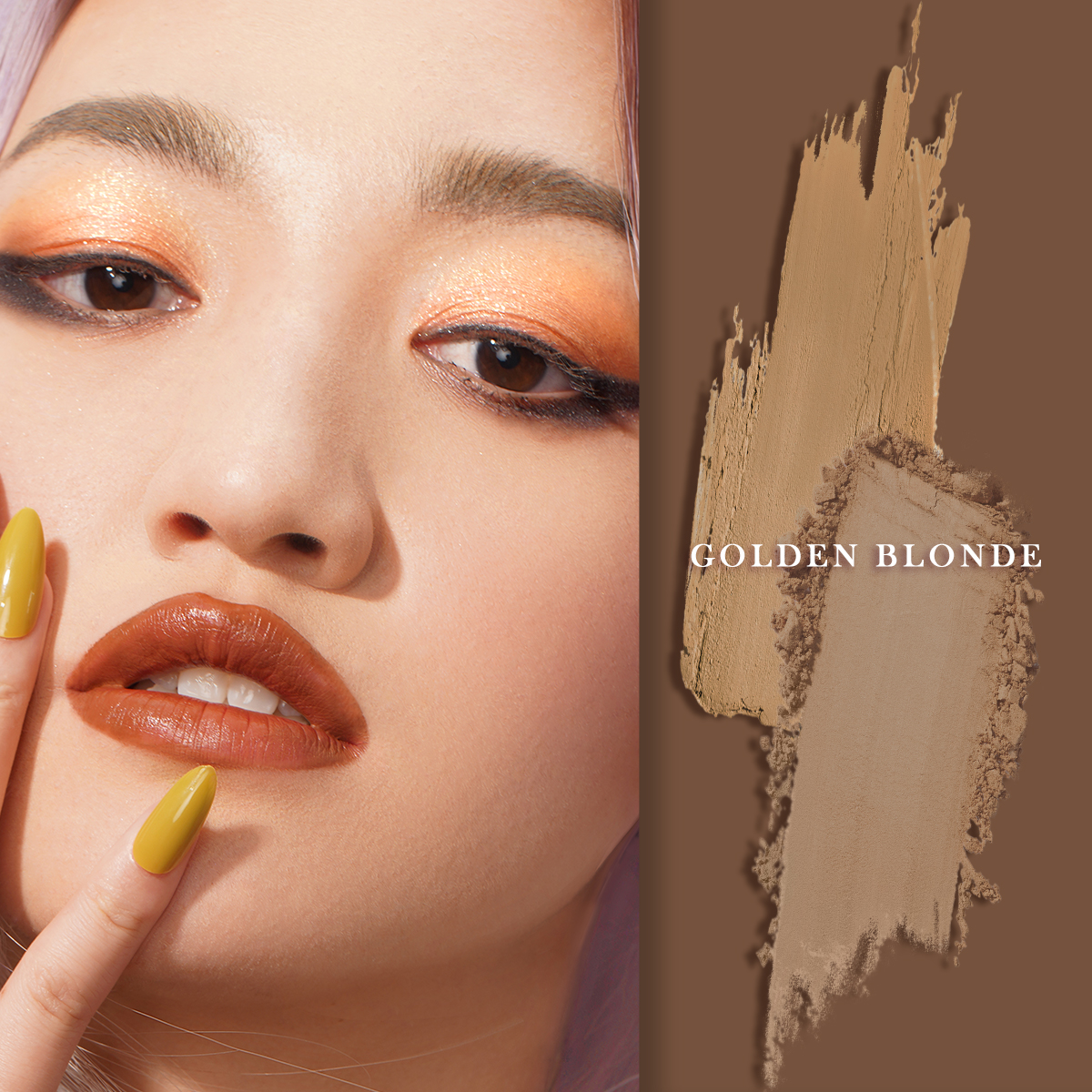 06 Brow _ Eye Perfect Finishing Compact-Golden Blonde-Model-Texture-1200X1200 06 Brow _ Eye Perfect Finishing Compact-Golden Blonde-Model-Texture-1200X1200