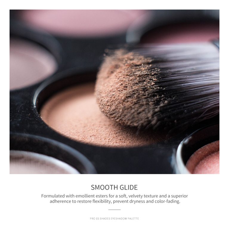 07 Pro 15 Shades Eyeshadow Palette Brush 1080X1080
